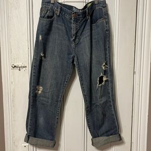 Roxy boyfriend jeans - with holes